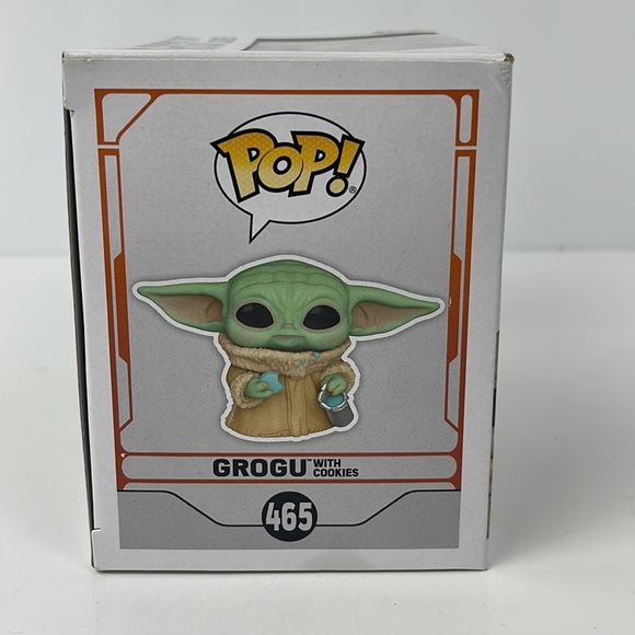 Funko Pop Grogu with Cookies 465 Mandalorian NEW NIB baby yoda star wars - Picture 10 of 12